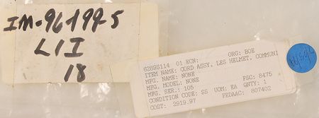 Lot #639 Space Shuttle Cord Assembly - Image 3