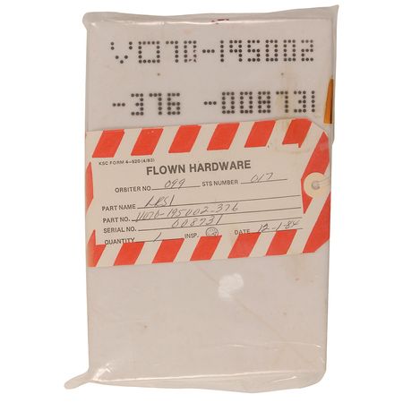 Lot #640  Space Shuttle Challenger LRSI White Tile - Image 14