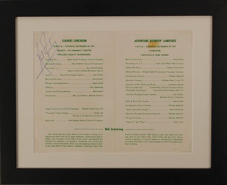 Lot #403 Neil Armstrong - Image 1