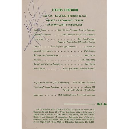 Lot #403 Neil Armstrong - Image 3