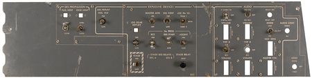 Lot #251  Lunar Module Control Panel Mock-up - Image 1