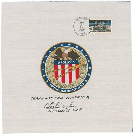 Lot #557 Charlie Duke - Image 1