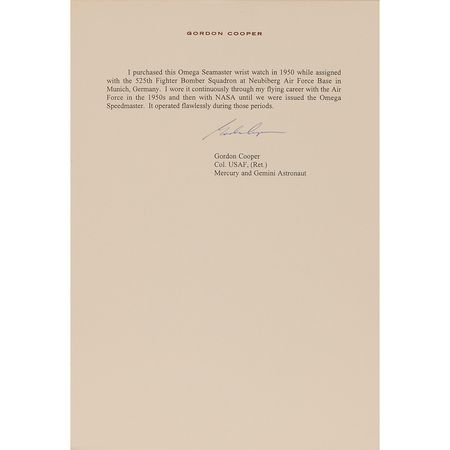 Lot #138 Gordon Cooper - Image 2