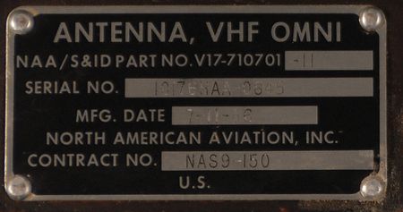 Lot #273  Apollo Scimitar Antenna - Image 6