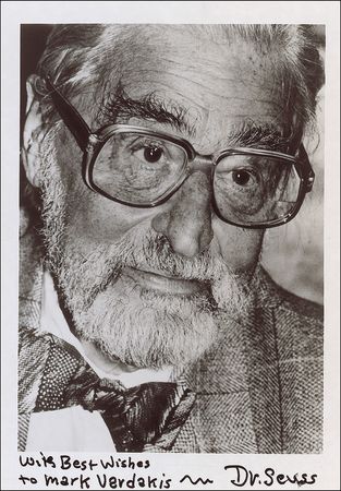 Lot #825 Dr. Seuss Signed Photograph - Image 1