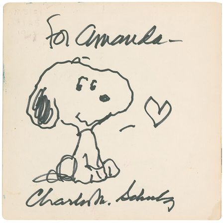 Lot #890 Charles Schulz Book - Image 1