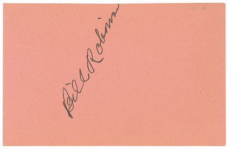 Lot #1445 Bill Robinson - Image 1