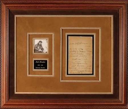 Lot #776 Jack London: ?Here?s the only copy of ?Valley of the Moon? that I have, besides my personal copy? - Image 1