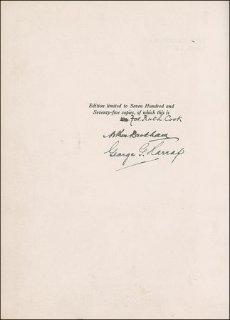 Lot #807 Arthur Rackham Book - Image 1