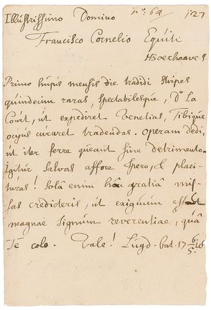 Lot #254 Herman Boerhaave: Medical pioneer presents “medicinal plants” - Image 1