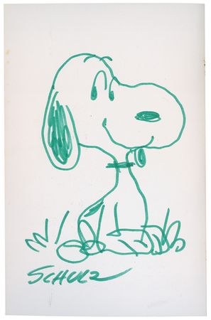 Lot #892 Charles Schulz Book - Image 1