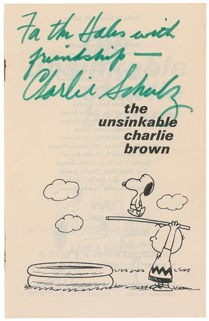 Lot #892 Charles Schulz Book - Image 2