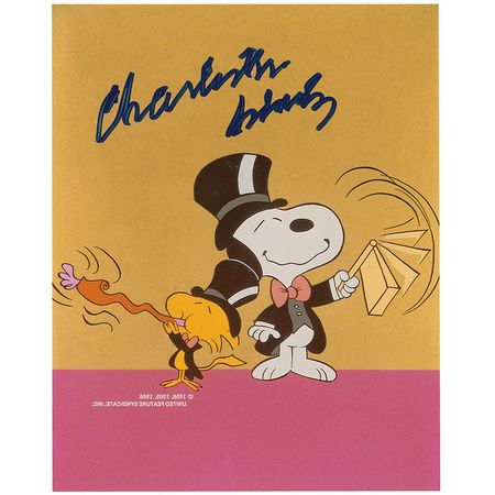 Lot #896 Charles Schulz Signed Photograph - Image 2