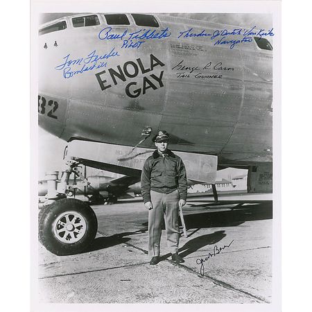 Lot #546 Enola Gay Signed Photograph - Image 2