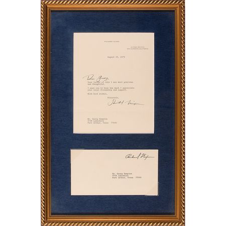 Lot #227 Richard Nixon Typed Letter Signed - Image 2