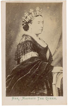 Lot #424 Queen Victoria Signature - Image 2