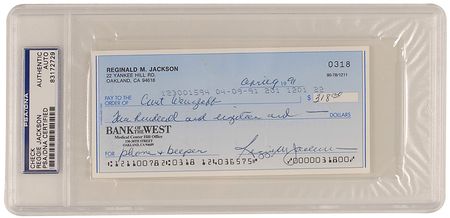 Lot #1570 Reggie Jackson - Image 2