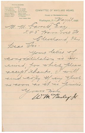 Lot #149 William McKinley - Image 1