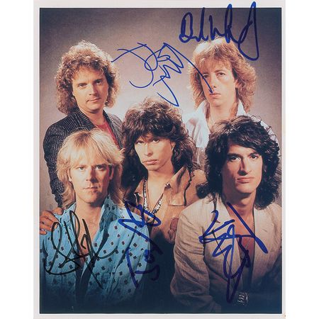 Lot #1032 Aerosmith Signed Photograph - Image 2