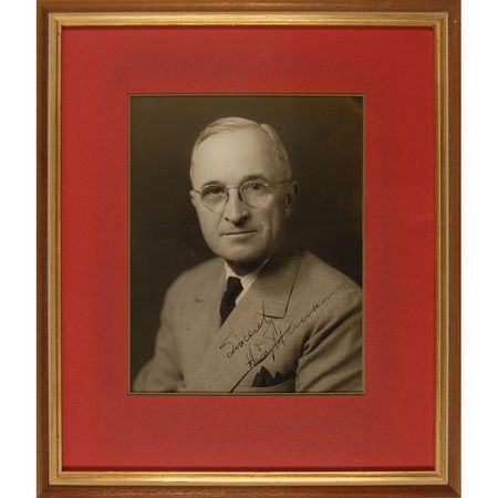 Lot #184 Harry S. Truman Signed Photograph - Image 2