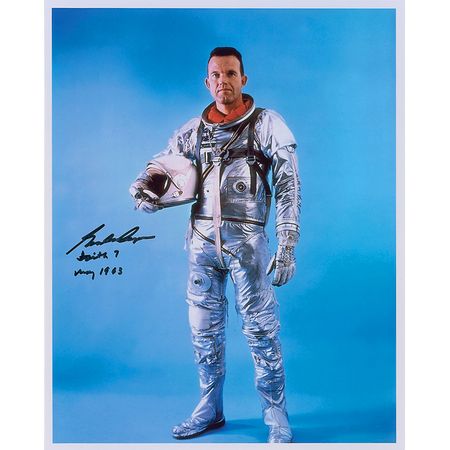 Lot #600 Gordon Cooper Signed Photograph - Image 2