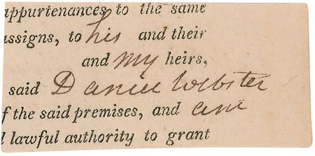 Lot #508 Daniel Webster - Image 2