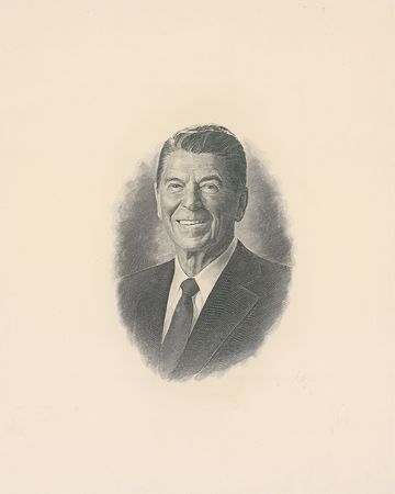 Lot #233 Ronald Reagan Signature - Image 2