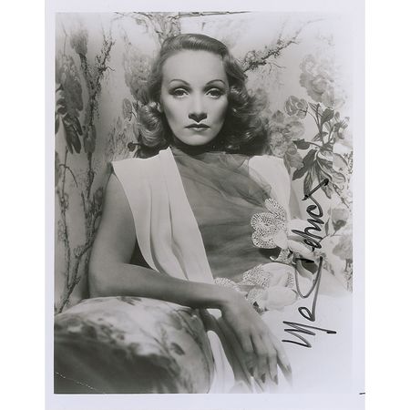Lot #1293 Marlene Dietrich Signed Photograph - Image 2