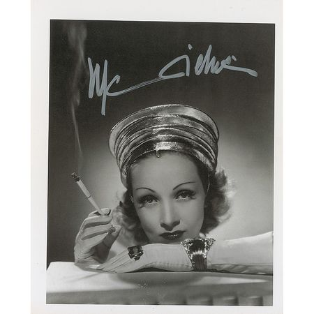 Lot #1295 Marlene Dietrich Signed Photograph - Image 2