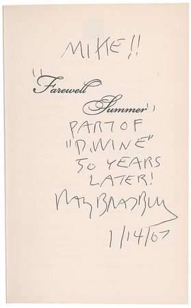 Lot #682 Ray Bradbury - Image 1