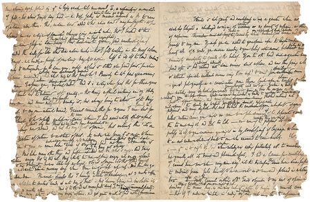 Lot #710 Thomas de Quincey: Exceptionally rare handwritten manuscript from the ‘Opium Eater’ - Image 1