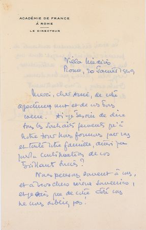 Lot #941 Jacques Ibert - Image 1