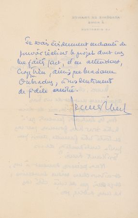Lot #941 Jacques Ibert - Image 2