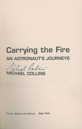 Lot #597 Michael Collins Book - Image 1