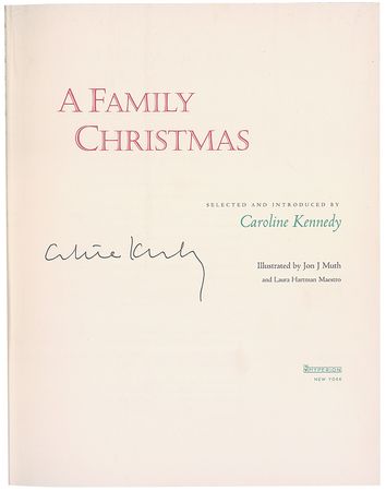 Lot #479 Caroline Kennedy - Image 1