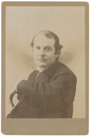 Lot #758 Elbert Hubbard Signed Photograph - Image 1