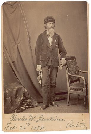 Lot #762 Charles Waldo Jenkins Signed Photograph - Image 1