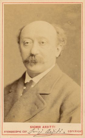 Lot #903 Luigi Arditi Signed Photograph - Image 1