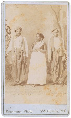 Lot #1319 Hindoo Princess and Husband Signed Photograph - Image 1