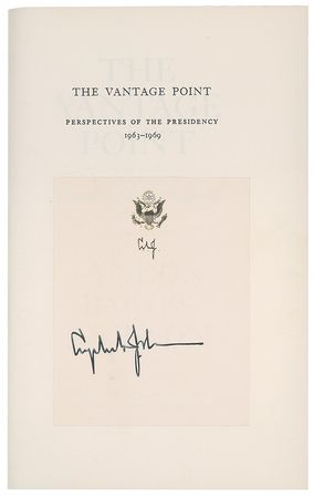Lot #225 Lyndon B. Johnson Book - Image 1
