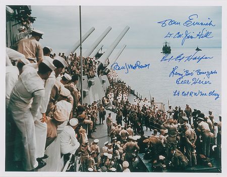 Lot #557 Japanese Surrender Signed Photographs - Image 1