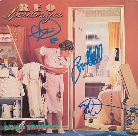 Lot #1074 REO Speedwagon and The Babys Albums - Image 1