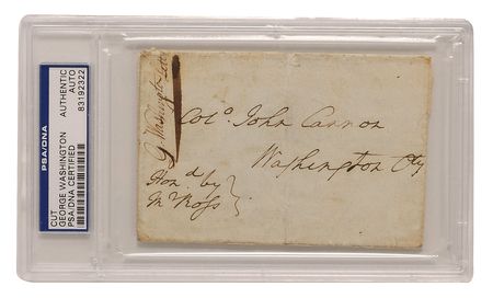 Lot #198 US Presidents: Thirty-three former Commanders-in-chief, including an envelope addressed by Washington - Image 2