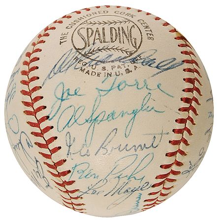 Lot #1598 Milwaukee Braves Baseball - Image 3