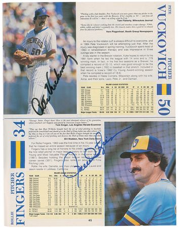 Lot #1599 Milwaukee Brewers - Image 2