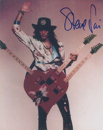 Lot #1174 Steve Vai Signed Photographs - Image 1