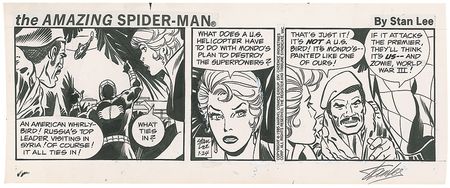 Lot #885 Stan Lee Comic Strips - Image 1