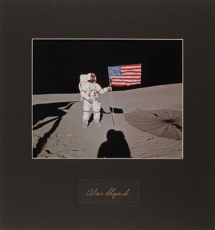 Lot #651 Alan Shepard Signature - Image 1