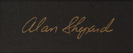 Lot #651 Alan Shepard Signature - Image 2
