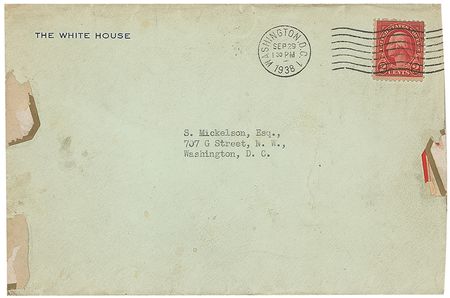 Lot #168 Franklin D. Roosevelt: “I am especially pleased to have that silver platter as a memento of the scrapped battleship Florida” - Image 2